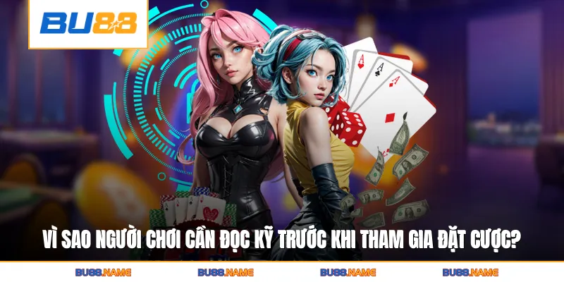 Miễn trừ trách Nhiệm 3 Vì sao người chơi cần đọc kỹ trước khi tham gia đặt cược?